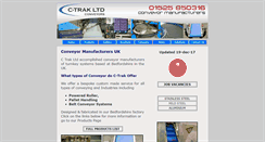 Desktop Screenshot of conveyor-manufacturers.co.uk